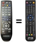Télécommande équivalente AK59-00133A