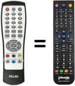 Télécommande équivalente REMCON1040