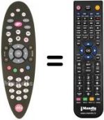 Télécommande équivalente REMCON1252