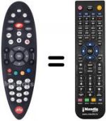 Télécommande équivalente REMCON794