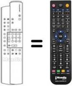 Télécommande équivalente REMCON150