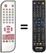 Télécommande équivalente REMCON1110