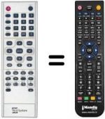 Télécommande équivalente REMCON964