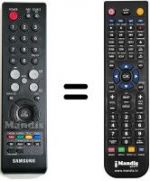 Télécommande équivalente Samsung BN5900596A