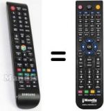 Télécommande équivalente BN59-00855A