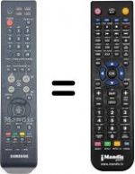Télécommande équivalente Samsung PS42C7HDX / /XET
