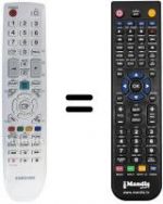 Télécommande équivalente Samsung BN59-00864A