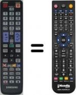 Télécommande équivalente Samsung LE46C653M2W/XZG