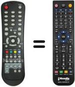 Télécommande équivalente United UTV21X83D