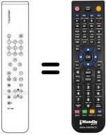 Télécommande équivalente REMCON819