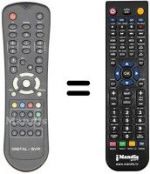 Télécommande équivalente REMCON885