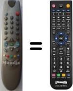 Télécommande équivalente BK 55 S