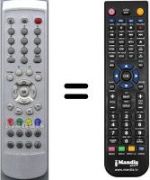 Télécommande équivalente Beko 26LMC29