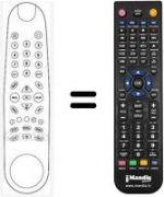 Télécommande équivalente RC12.4