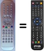Télécommande équivalente Beko 32LML97