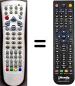 Télécommande équivalente RC48PDP