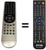 Télécommande équivalente RCH5J52