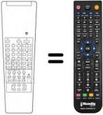 Télécommande équivalente REMCON892