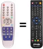 Télécommande équivalente REMCON1194