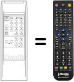 Télécommande équivalente REMCON820