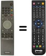 Télécommande équivalente CT-822