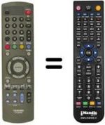 Télécommande équivalente CT-90002