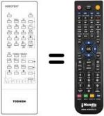 Télécommande équivalente CT-9341