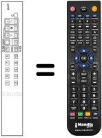 Télécommande équivalente CT-935