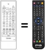Télécommande équivalente CT-9385