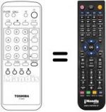 Télécommande équivalente CT-9678