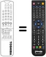 Télécommande équivalente CT-9916