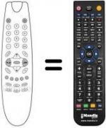 Télécommande équivalente United UTV9020X
