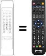 Télécommande équivalente REMCON211