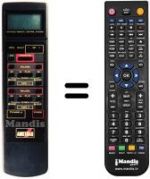 Télécommande équivalente Amstrad DD9901