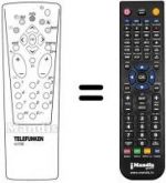 Télécommande équivalente REMCON877
