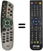 Télécommande équivalente REMCON1041