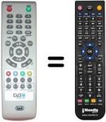 Télécommande équivalente REMCON678