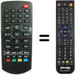 Télécommande équivalente REMCON1405