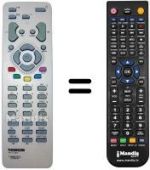 Télécommande équivalente REMCON883