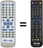 Télécommande équivalente REMCON1078