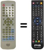 Télécommande équivalente REMCON401