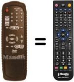 Télécommande équivalente REMCON1000