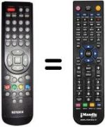 Télécommande équivalente REMCON1112