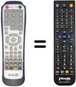 Télécommande équivalente REMCON399