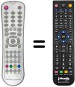 Télécommande équivalente REMCON1221
