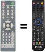 Télécommande équivalente REMCON640