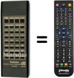 Télécommande équivalente Technics eur64796