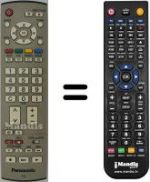 Télécommande équivalente Panasonic TX-32LX6F