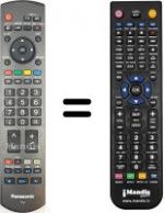 Télécommande équivalente Grundig EUR7737250