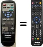 Télécommande équivalente Panasonic TH-37PW5